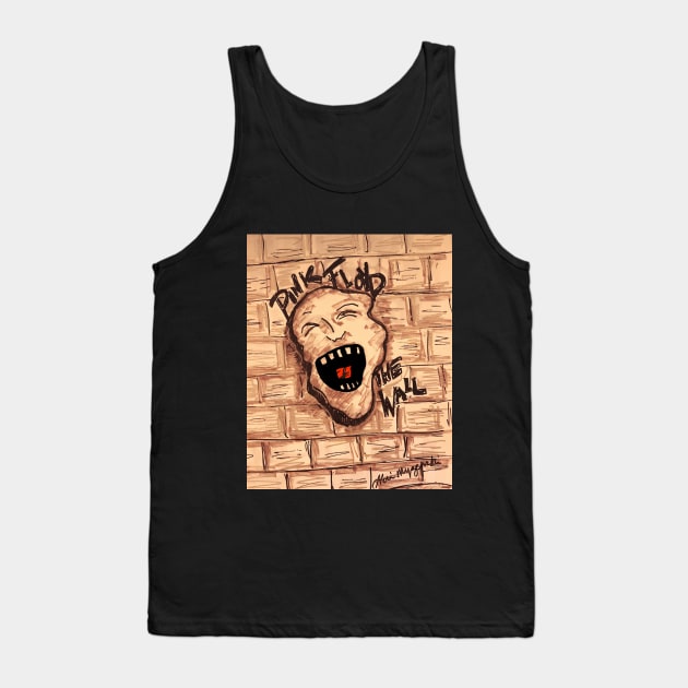 Pink Floyd The Wall Tank Top by TheArtQueenOfMichigan 